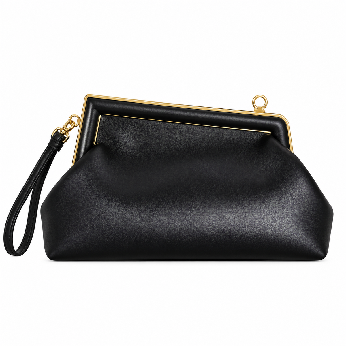 Fendi FF Logo Crossbody Bag 9.5×26×8cm | Iconic Leather Shoulder Bag
