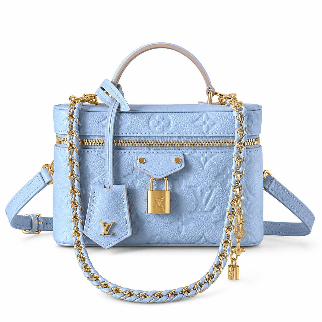 Louis Vuitton Vanity PM – Blue Monogram Empreinte