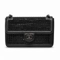 Chanel Classic Quilted Mini Vertical Flap Bag | CC Turn-Lock Chain Strap — 22.5cm