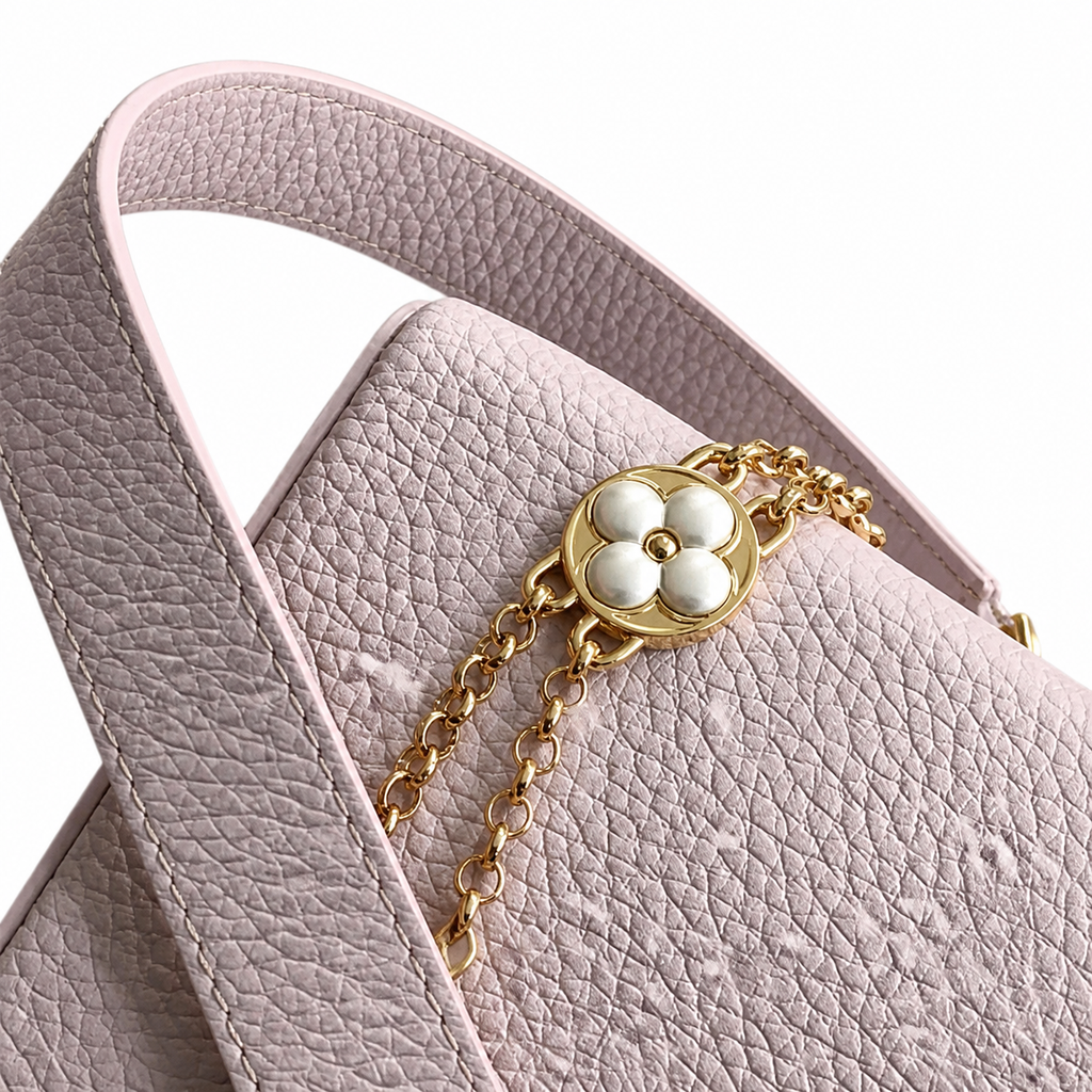 Louis Vuitton Capucines Mini Bag in Pink