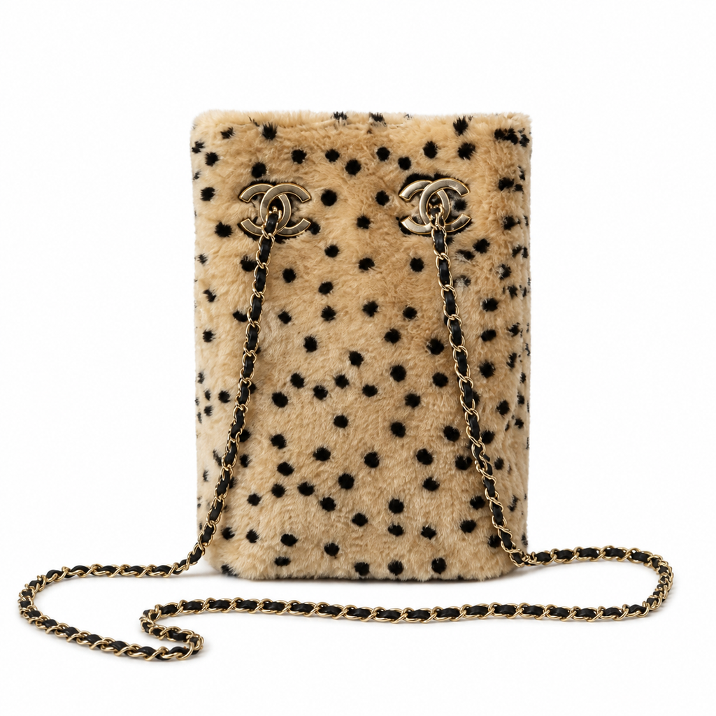 Chanel Quilted CC Box Bag | Gold Chain Strap — 18cm