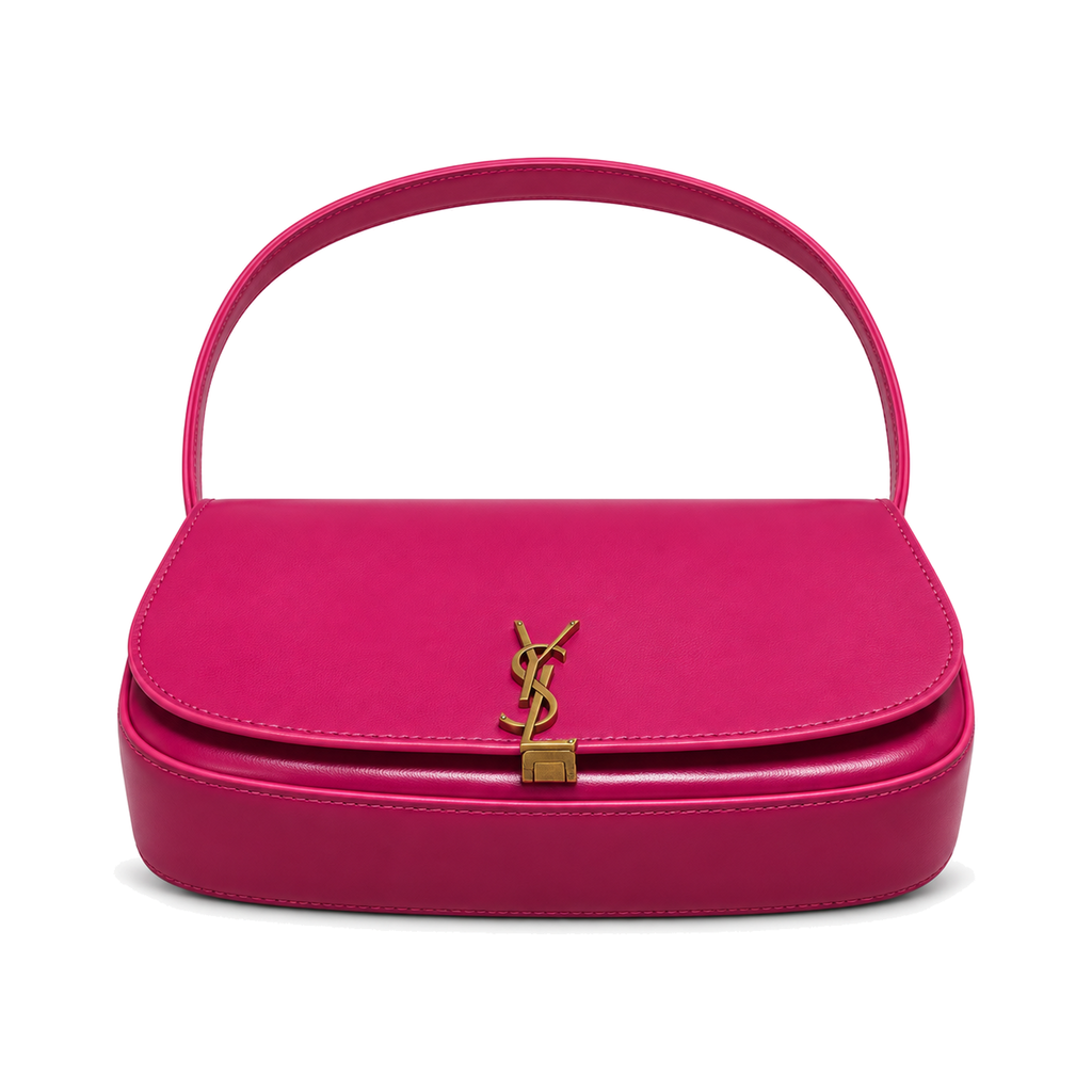 Saint Laurent Voltaire Shoulder Bag in Fuchsia