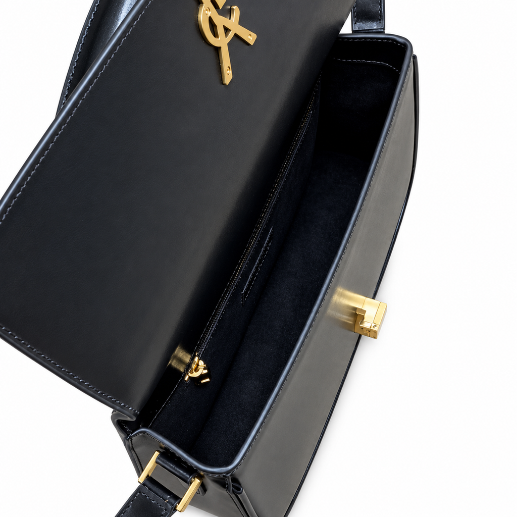 Saint Laurent Solferino Medium Bag – Black