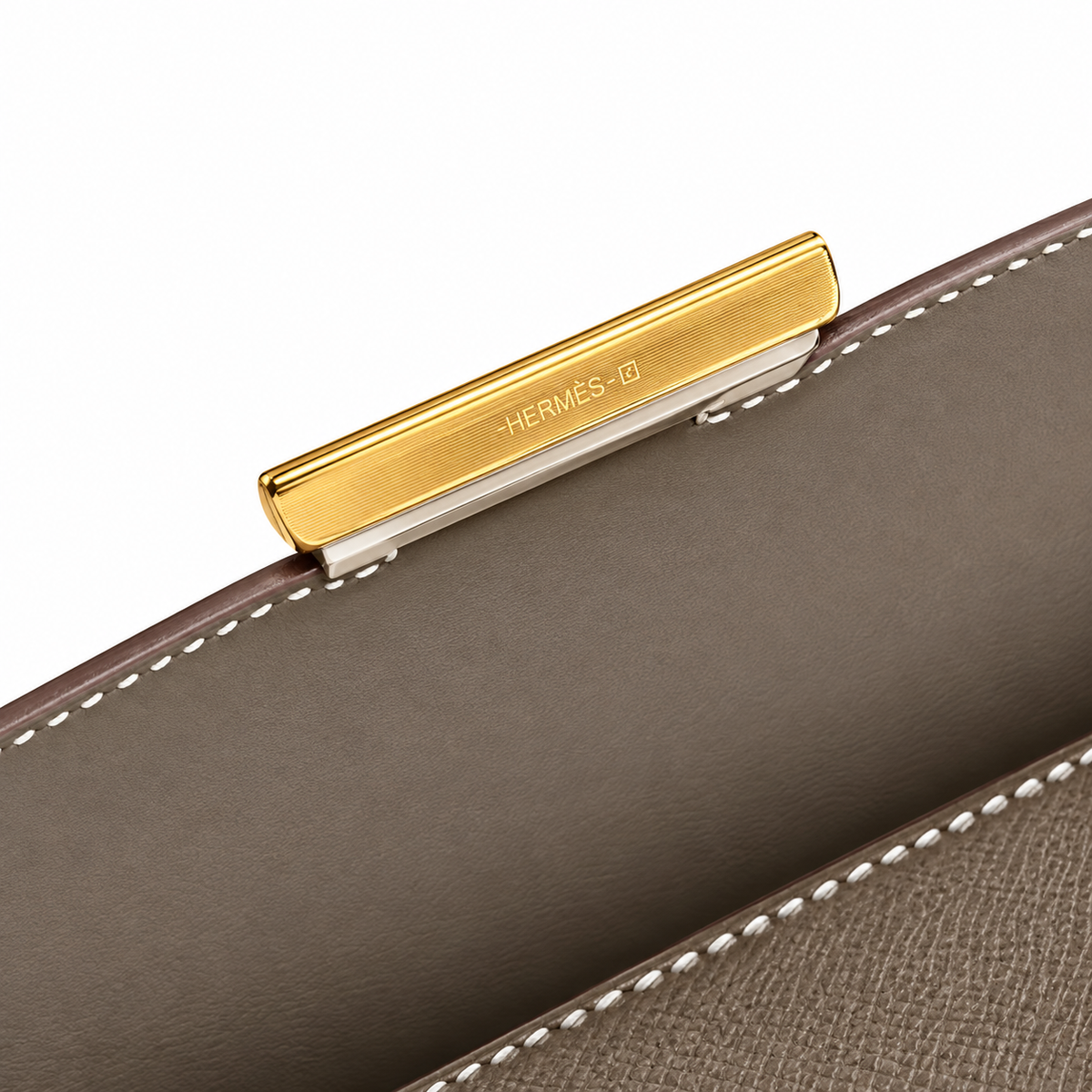 Hermès Lindy 26cm Crossbody Bag – Elephant Grey & Gold | Understated Luxury