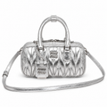 Miu Miu Mini Leather Shoulder Bag 19cm