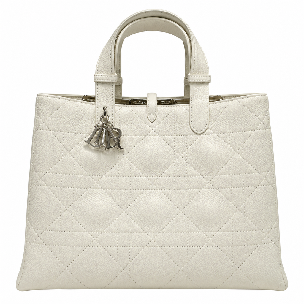 Dior Cannage Quilted Large Tote Bag 37cm