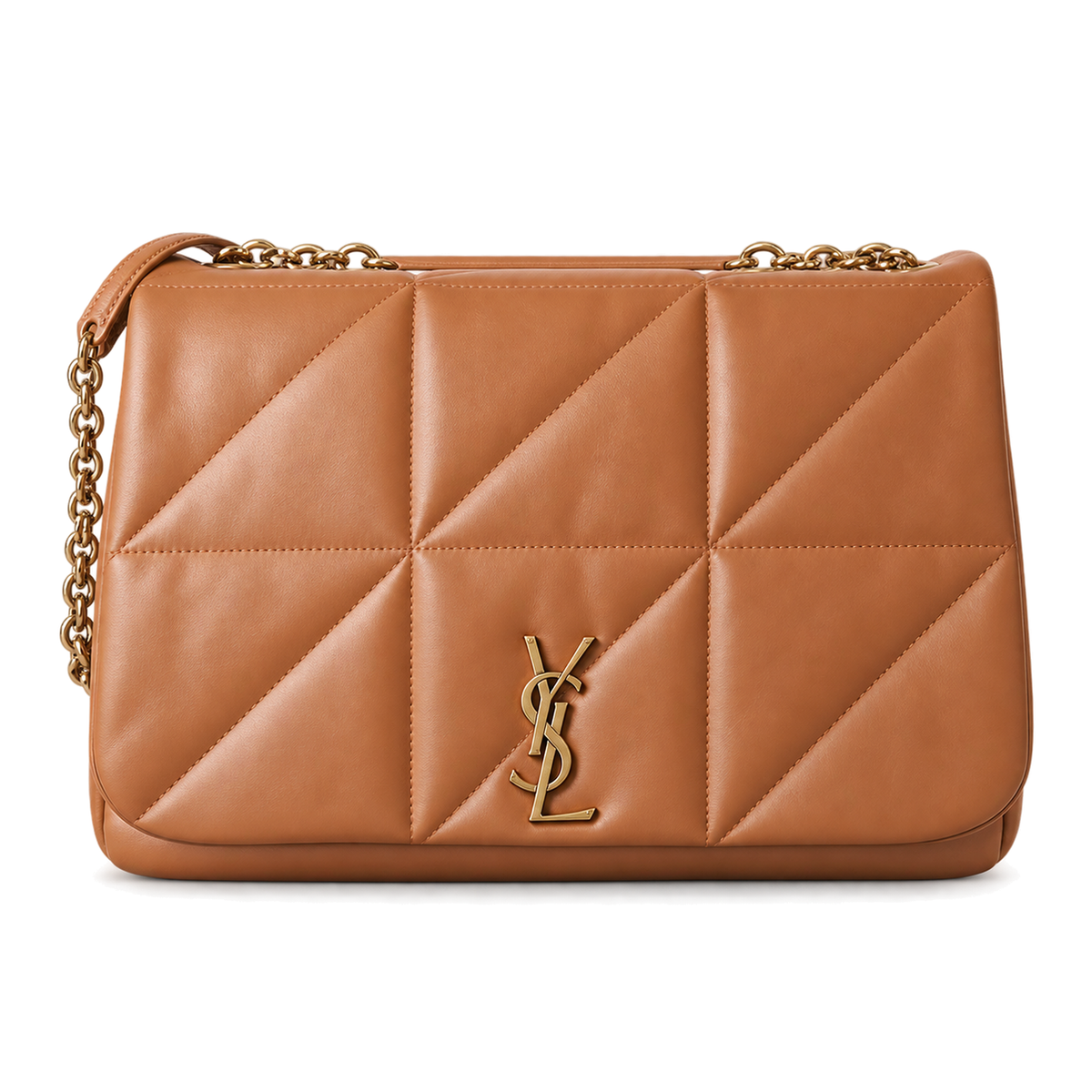 Saint Laurent YSL Jamie Chain Bag – Caramel Quilted Leather