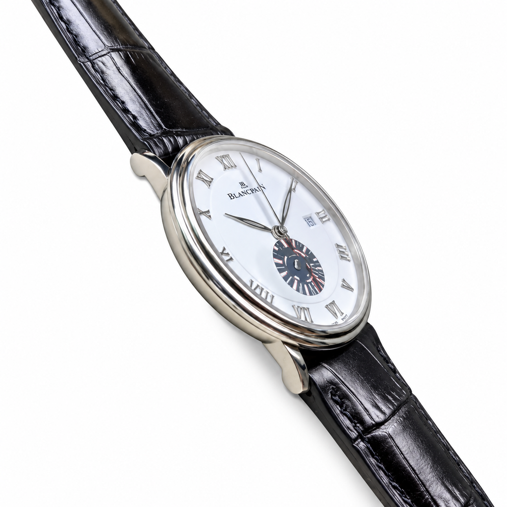 Blancpain Villeret Ultra-Slim – White Dial Small Seconds Date Ocean Commitment Edition