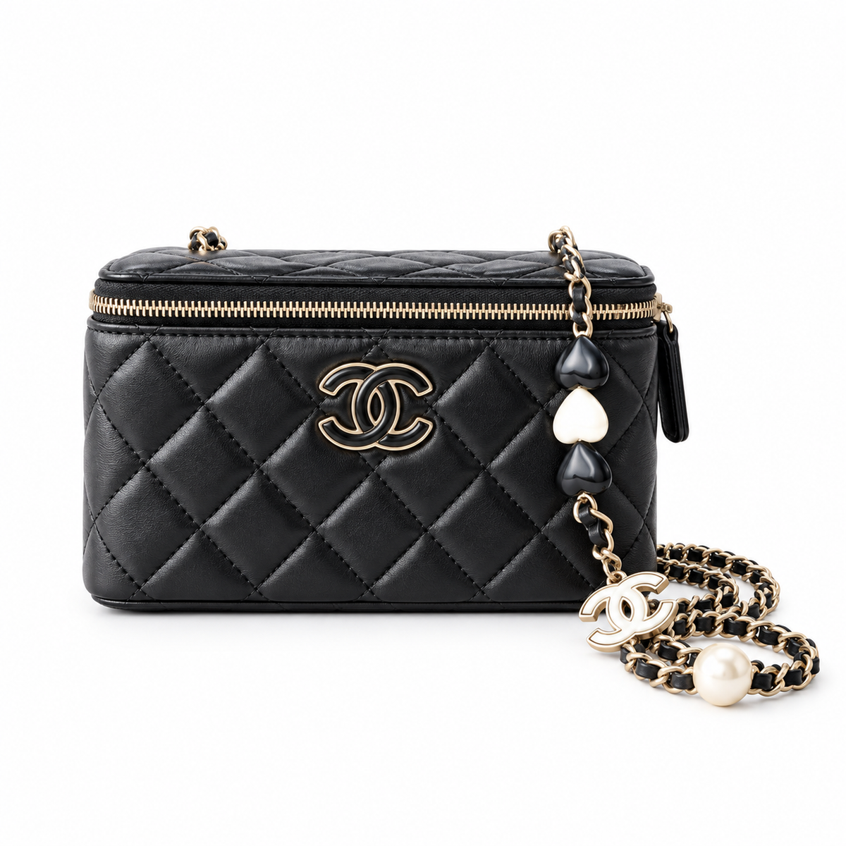 Chanel Quilted Mini Chain Wallet Bag 17×9.5×8cm