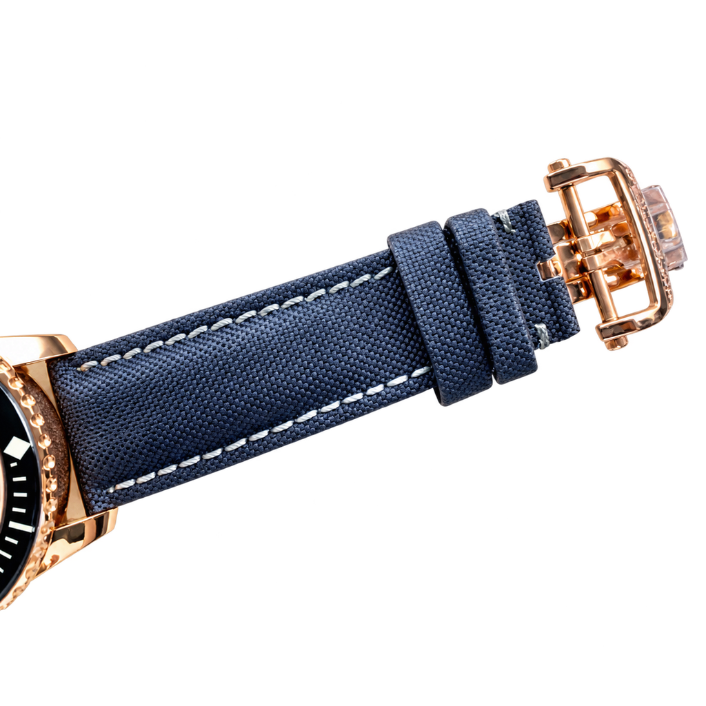Blancpain Fifty Fathoms Tourbillon – Rose Gold Blue Dial Power Reserve Limited No.1198