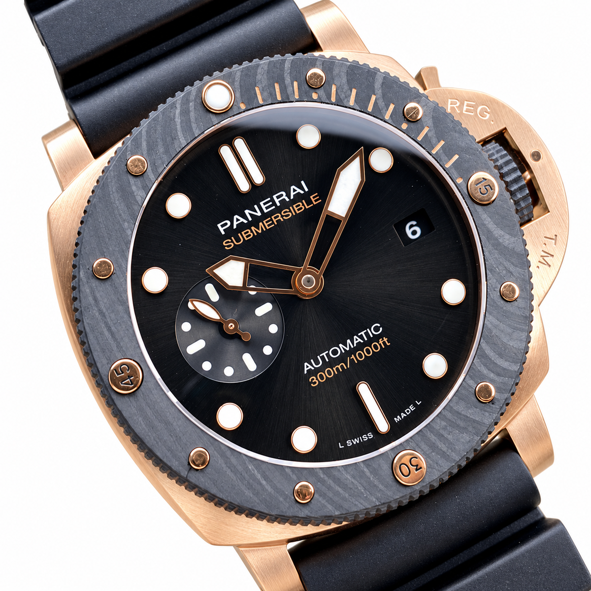 Panerai Luminor Automatic 47mm Men's Steel Watch