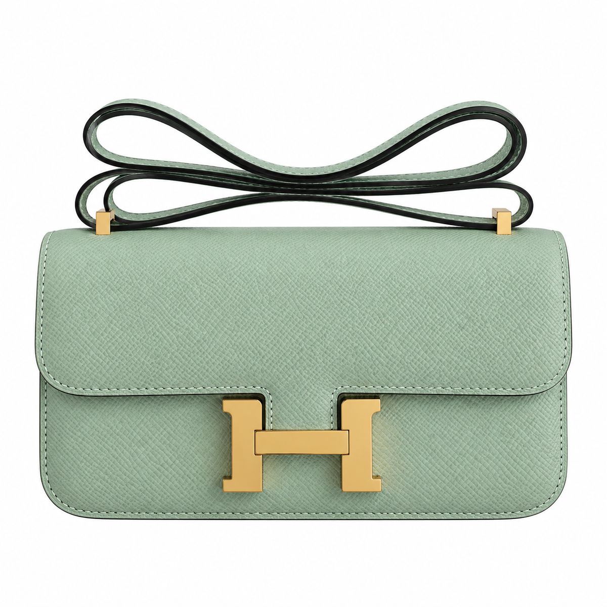 Hermès Lindy 26cm Crossbody Bag – Mint Green | Luxury Leather Handbag