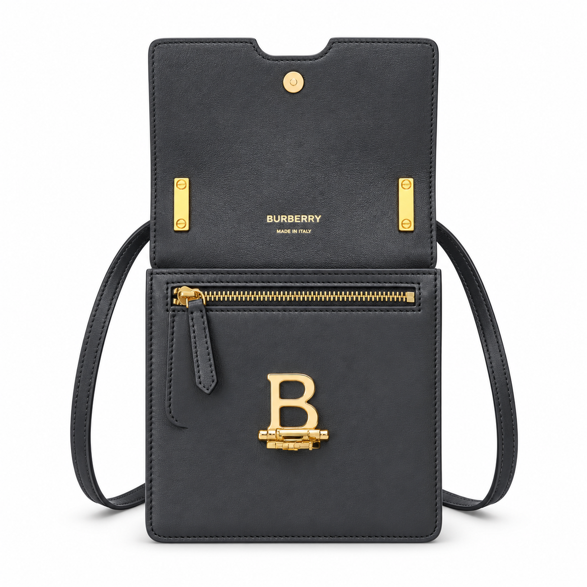 Burberry TB Monogram Flap Crossbody Bag