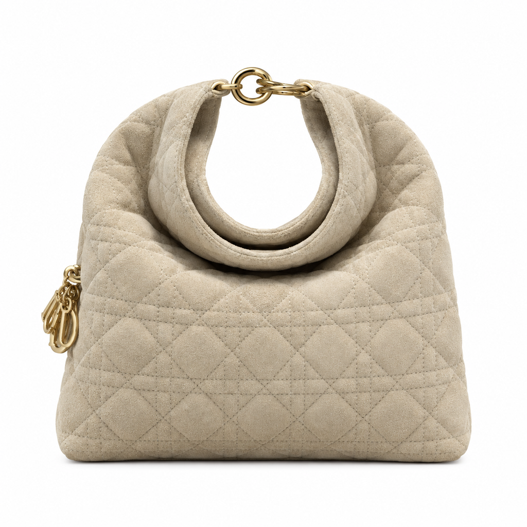 Dior Cannage Quilted Vertical Tote Bag 24cm