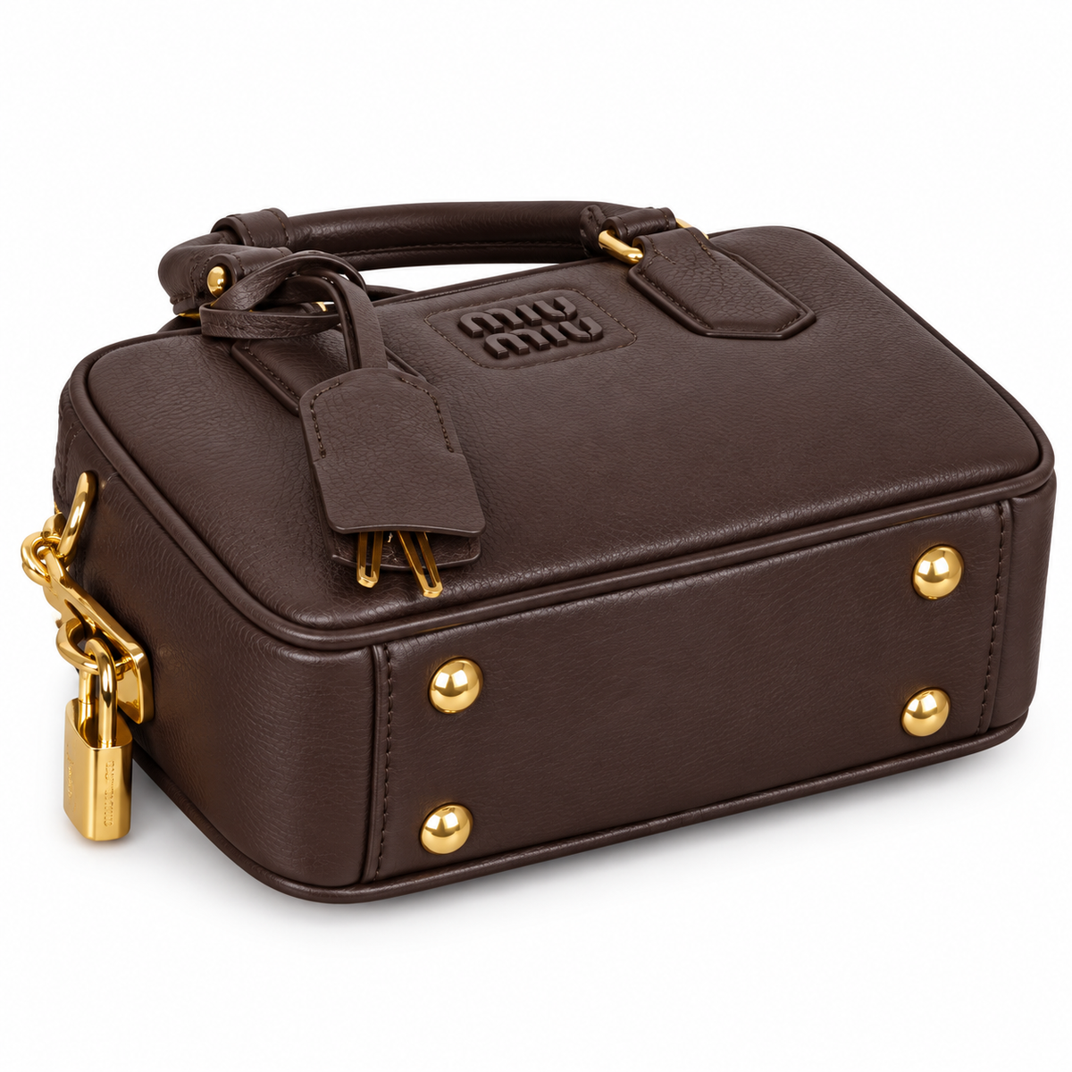 Miu Miu Matelassé Leather Sculptural Crossbody Bag