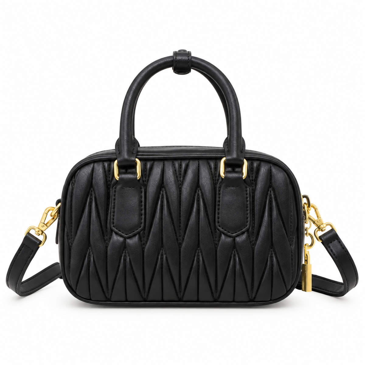 Miu Miu Small Leather Shoulder Bag 19cm