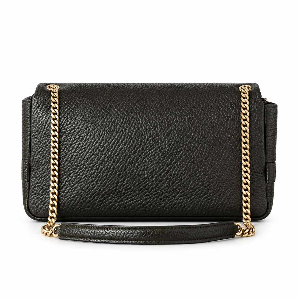 YSL Envelope Chain Bag Khaki