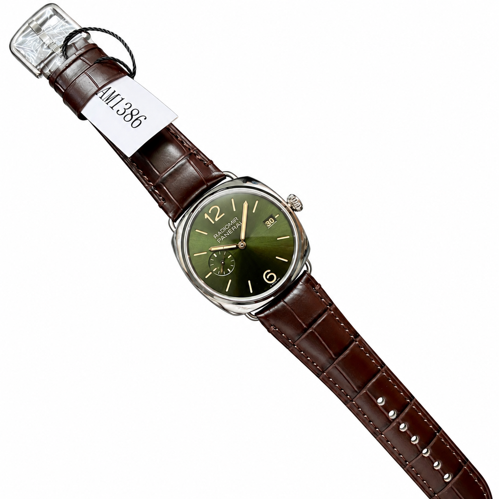 Panerai Luminor Due Automatic 40mm Men's Steel Watch Blue Dial