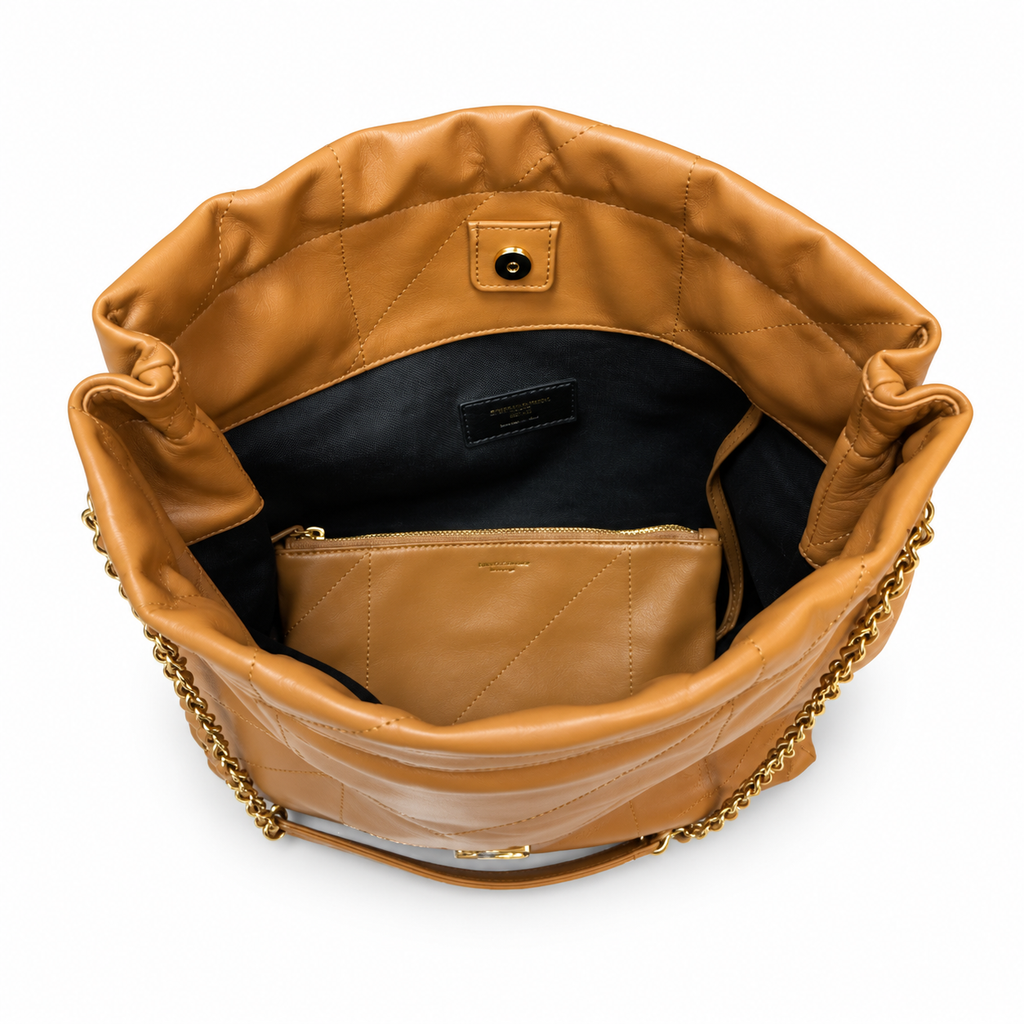 YSL Jamie Tote Bag Caramel