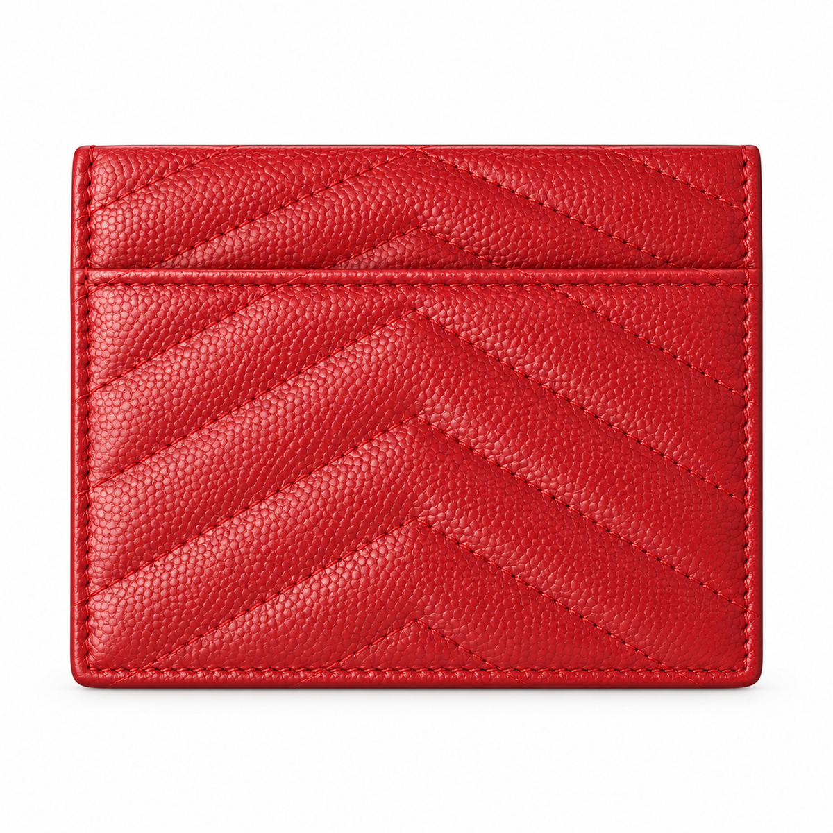 YSL Saint Laurent Monogramme Small Wallet – Red