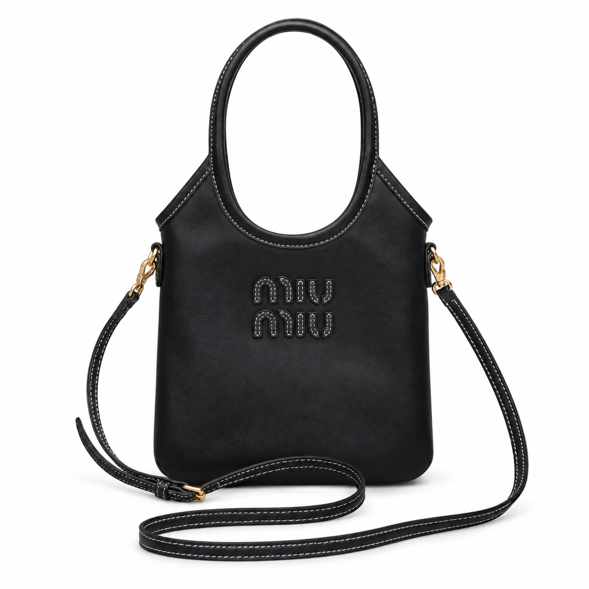 Miu Miu Matelassé Leather Modern Crossbody Bag