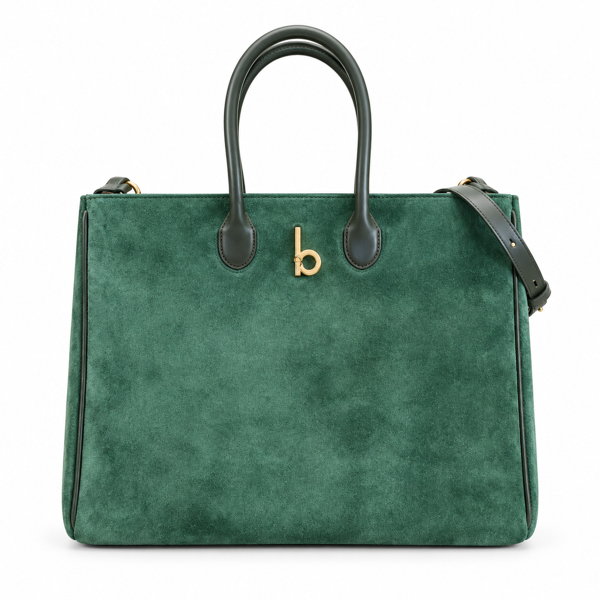 Burberry Forest Elegance Textured Tote Bag