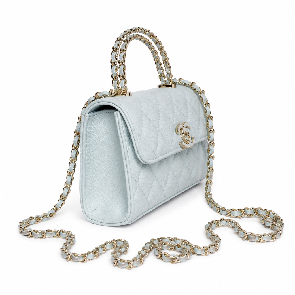 Chanel Quilted Slim Wallet-on-Chain Crossbody Bag