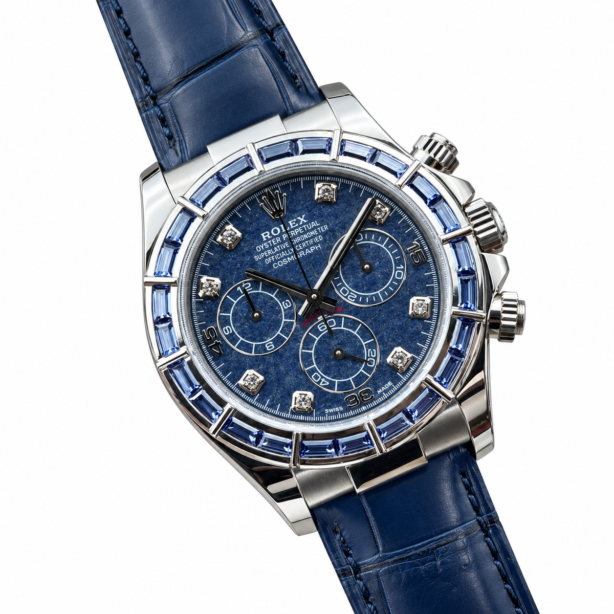 Rolex 40mm Automatic Watch | Sapphire Crystal | Stainless Steel | Waterproof Luxury Timepiece