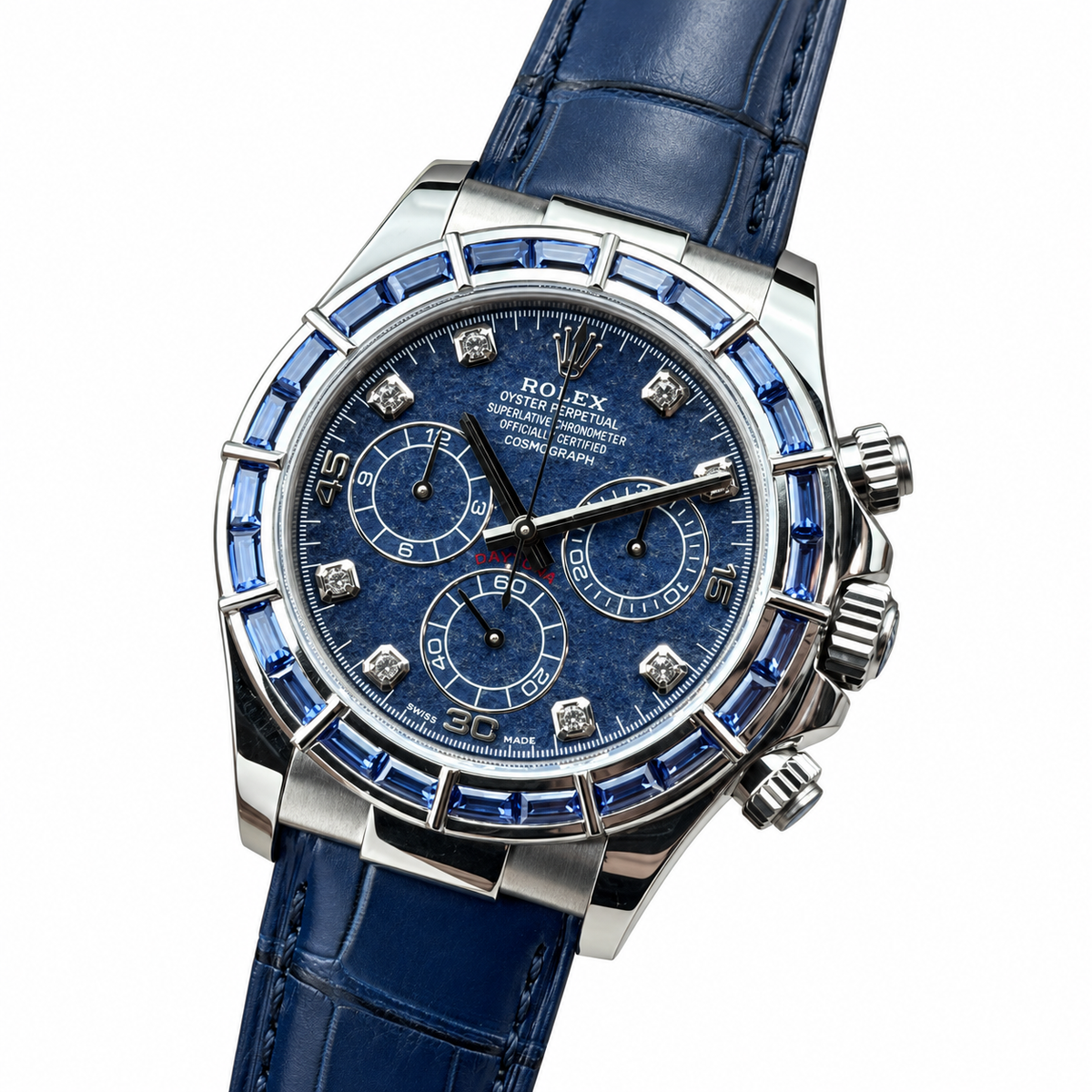Rolex 40mm Automatic Watch | Sapphire Crystal | Stainless Steel | Waterproof Luxury Timepiece